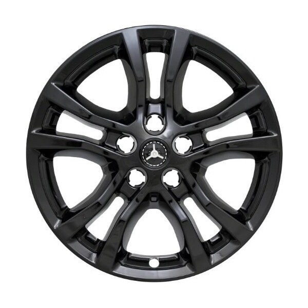 Coast2Coast 18", 10 Spoke, Gloss Black, Plastic, Set Of 4, Not Compatible With Steel Wheels IWCIMP398BLK - main
